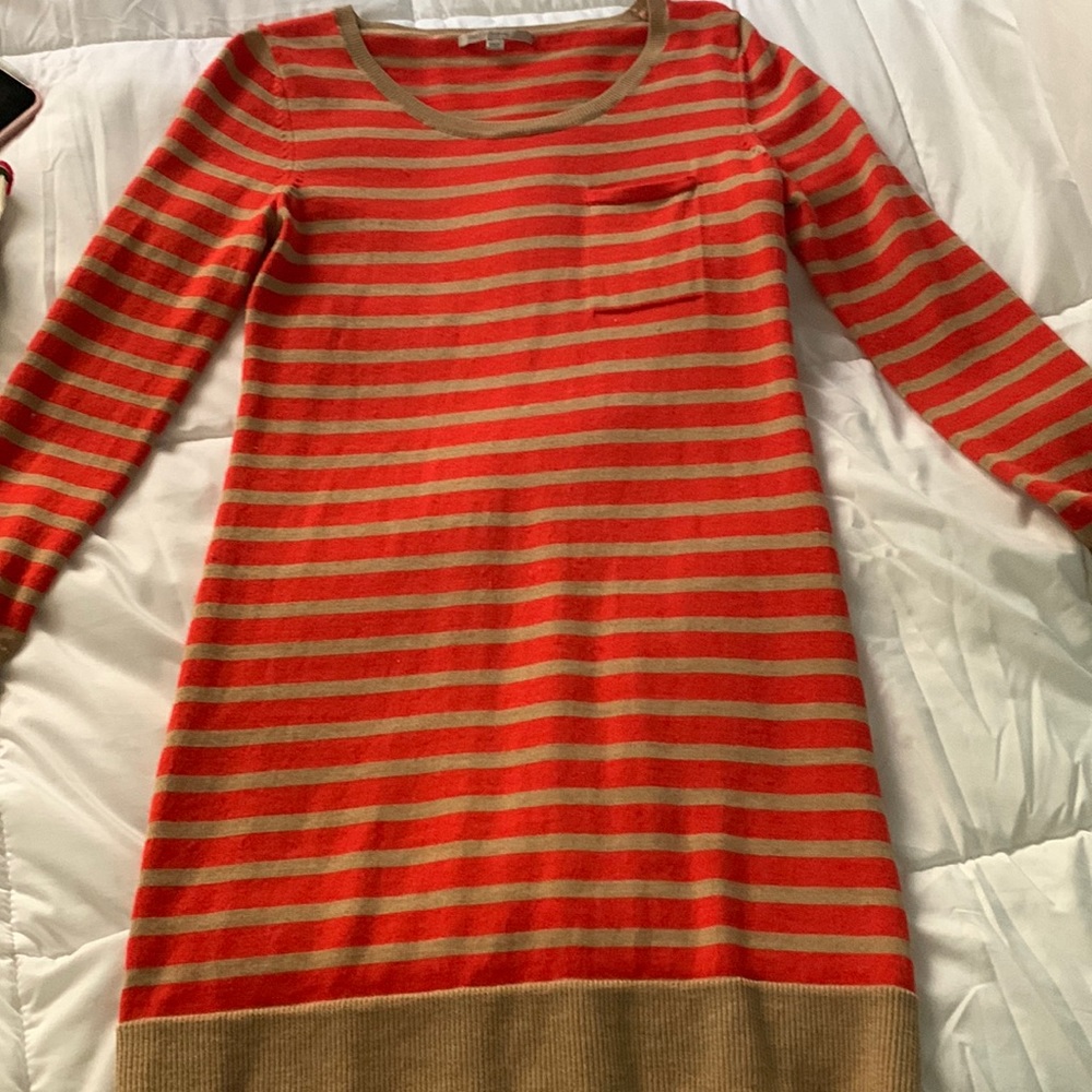 Gap extra small fleece slim dress